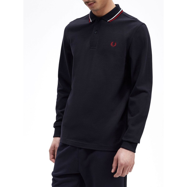 Polo Fred Perry a maniche lunghe