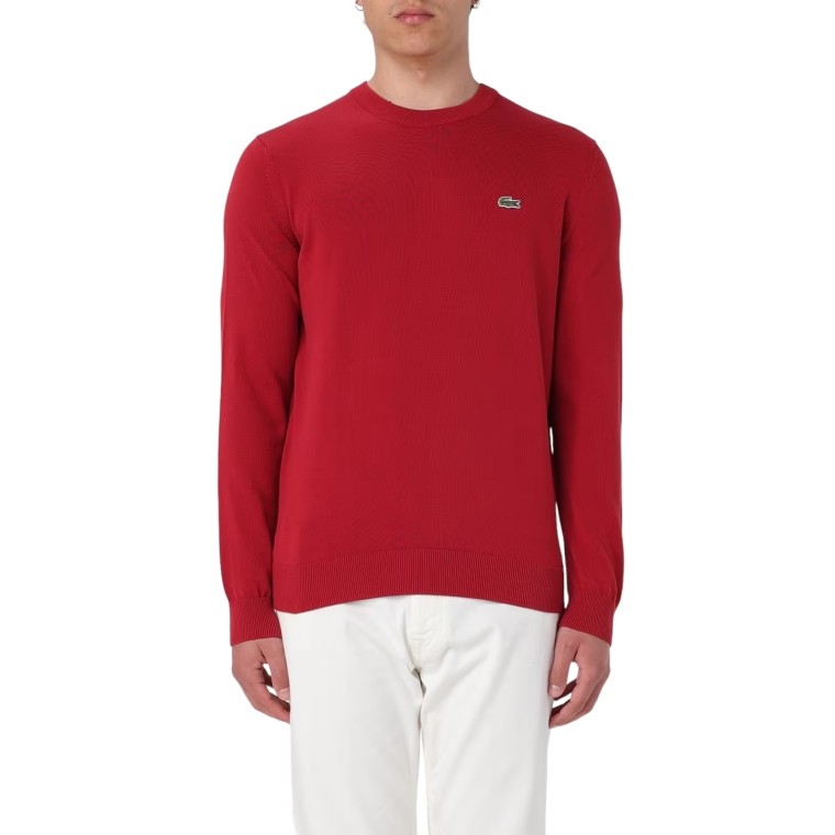 Pullover Lacoste in cotone organico