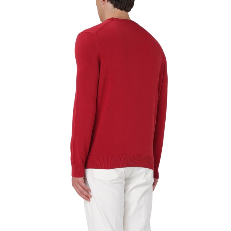 Pullover Lacoste in cotone organico