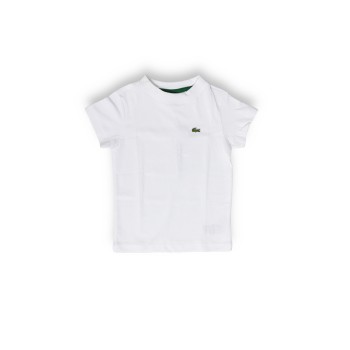 T-Shirt Lacoste bambino in cotone biologico