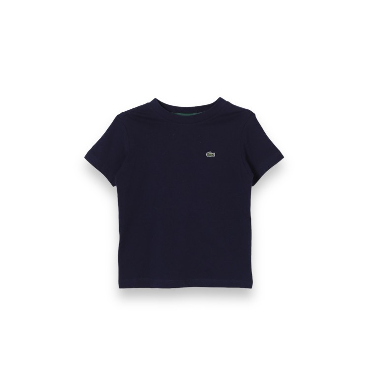 T-Shirt Lacoste bambino in cotone biologico