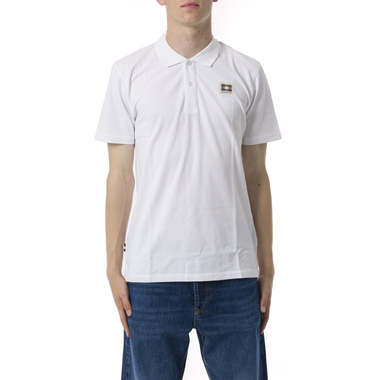 Polo Aquascutum con patch