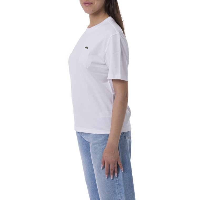 T-shirt in jersey di cotoeLacoste Relaxed fit