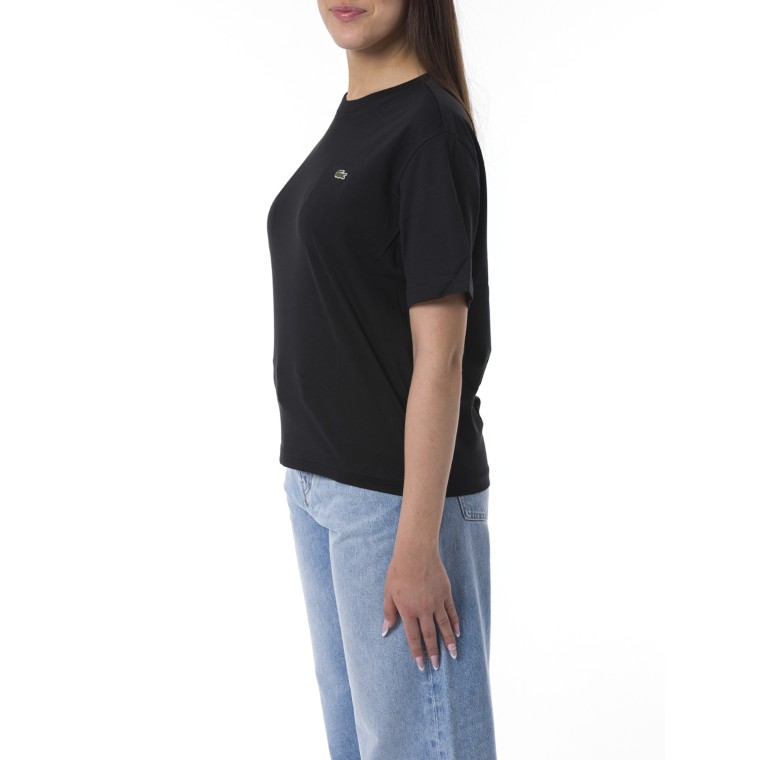 T-shirt in jersey di cotoeLacoste Relaxed fit