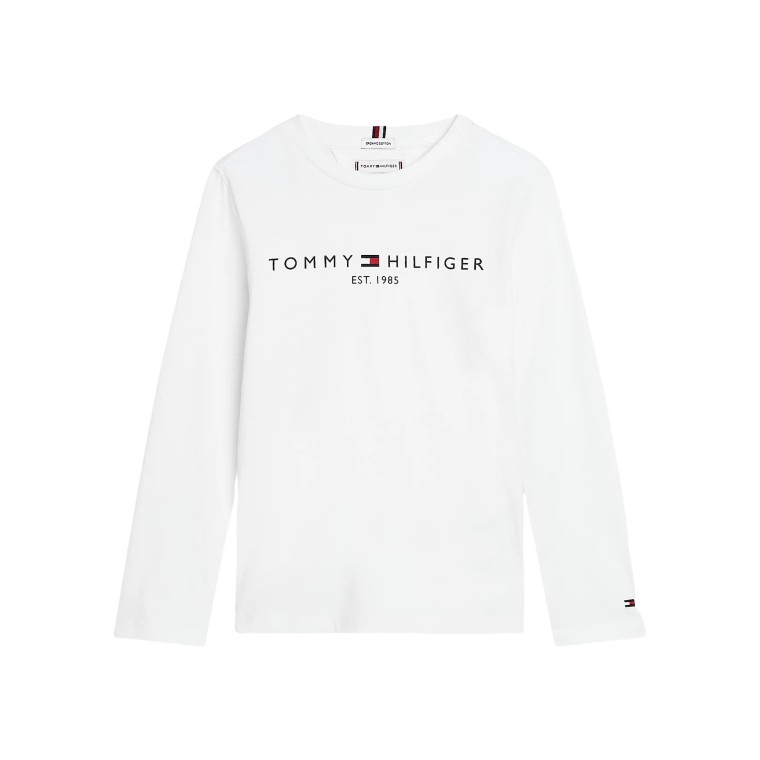 T-shirt essential in cotone a maniche lunghe Tommy Hilfiger 