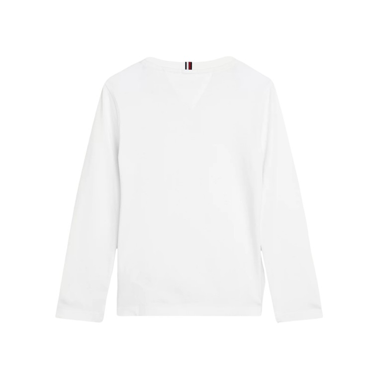 T-shirt essential in cotone a maniche lunghe Tommy Hilfiger 