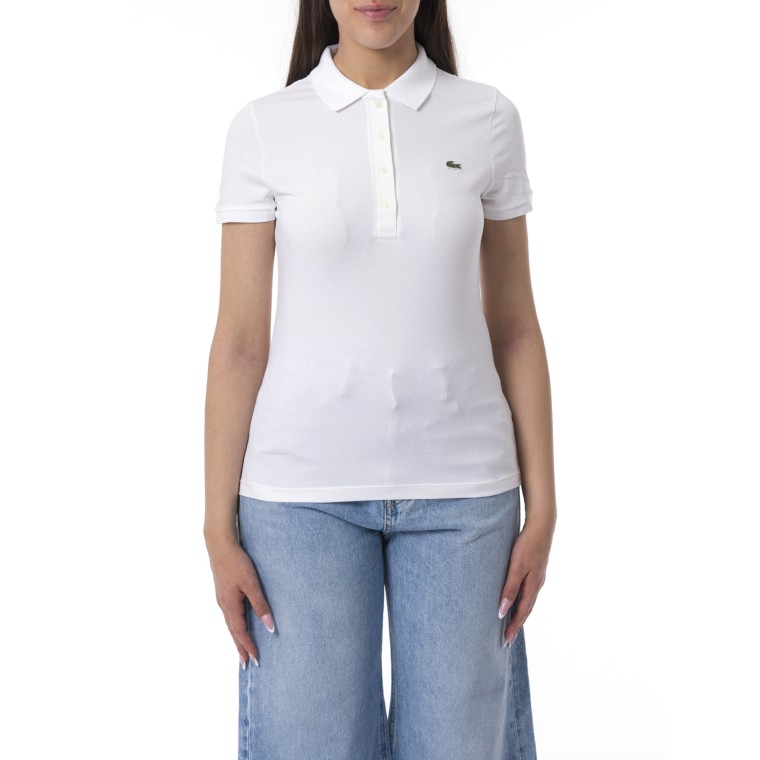 Polo in jersey di cotone biologico Lacoste Slim fit