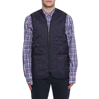 Gilet trapuntato Barbour fodera con cerniera