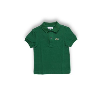 Polo Lacoste bambino in piqué di cotone