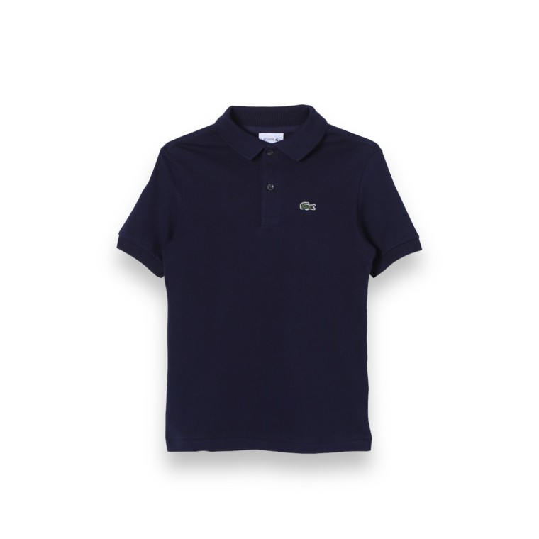 Polo Lacoste bambino in piqué di cotone