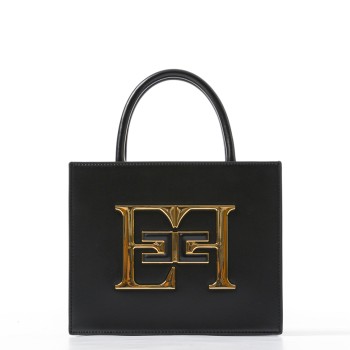 Borsa a mano piccola con logo Elisabetta Franchi