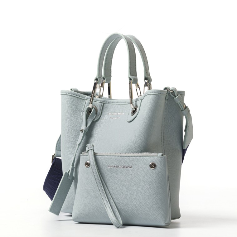 Shopper verticale MyEA stampa cervo Emporio Armani