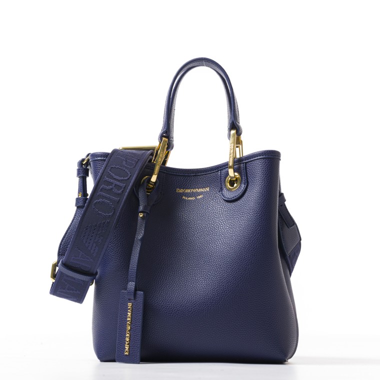 Shopper verticale MyEA stampa cervo Emporio Armani