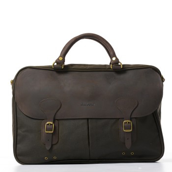 Briefcase in pelle cerata Barbour