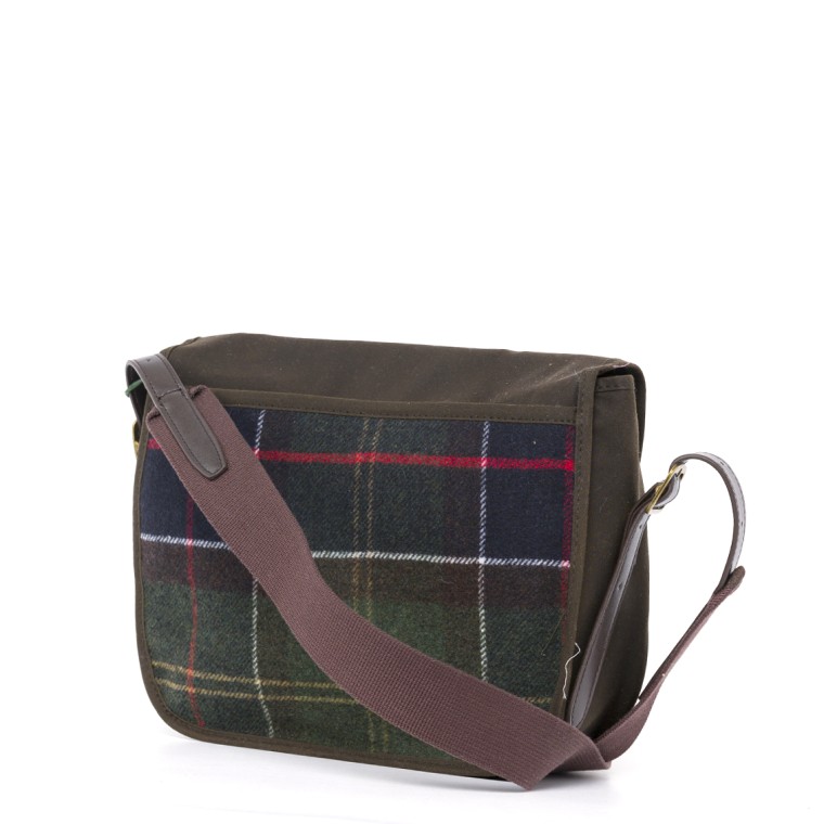 Borsa a tracolla Barbour Tartan