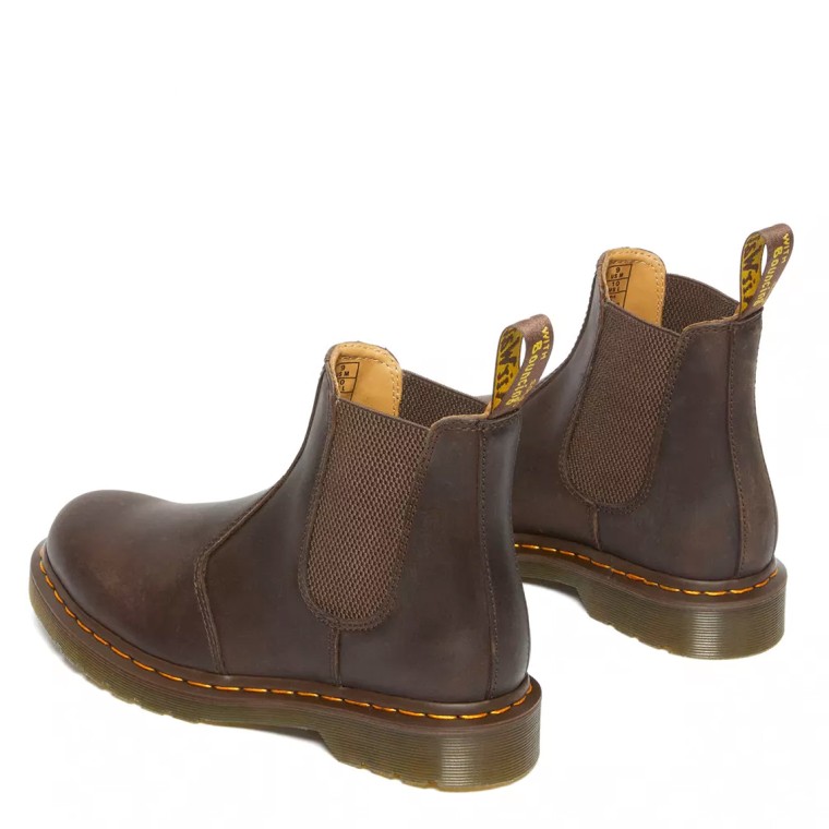 Stivaletti Chelsea 2976 Dr Martens di pelle crazy horse