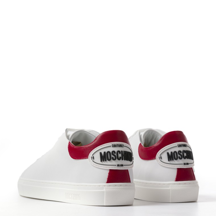 Sneakers Moschino Couture in pelle