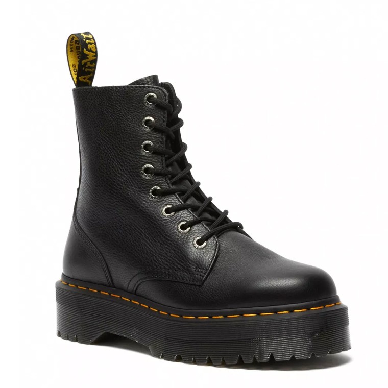 Stivali Platform Dr Martens Jadon III in pelle pisa