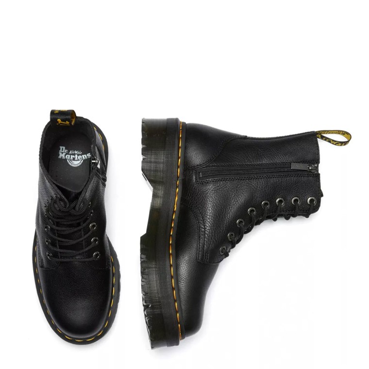 Stivali Platform Dr Martens Jadon III in pelle pisa