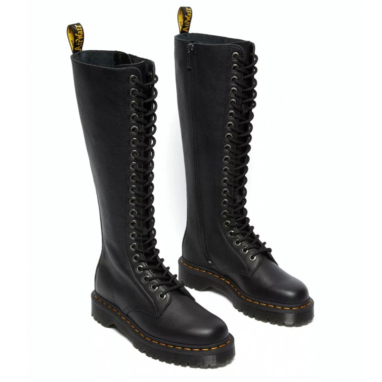 Stivale Bex Dr. Martens in pelle martellata