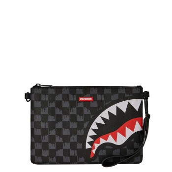 Pochette Sprayground Drip Check Crossover Clutch