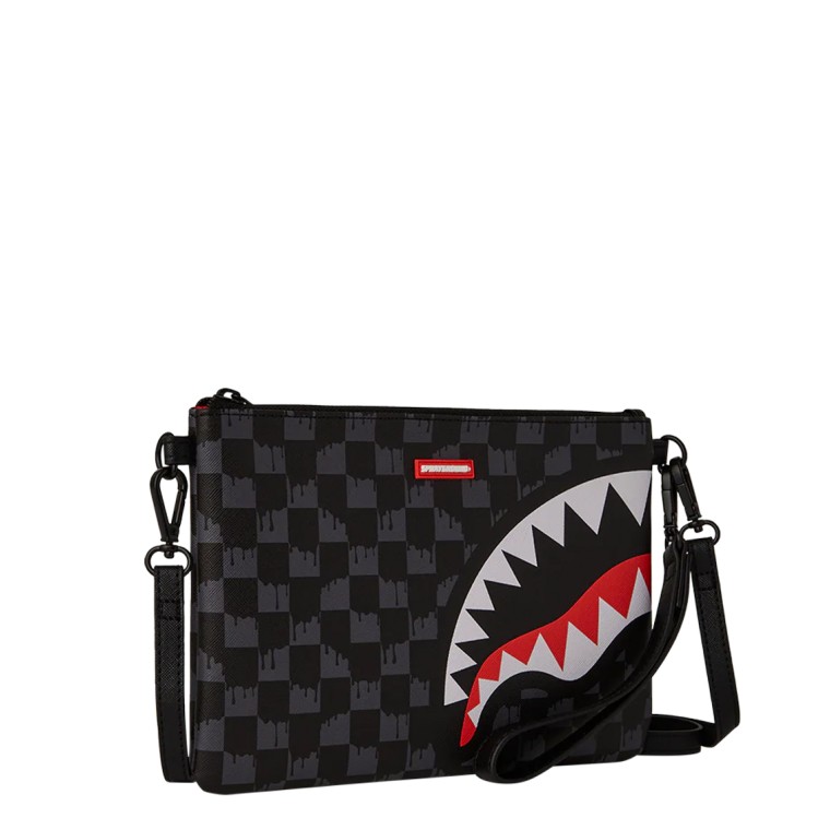 Pochette Sprayground Drip Check Crossover Clutch