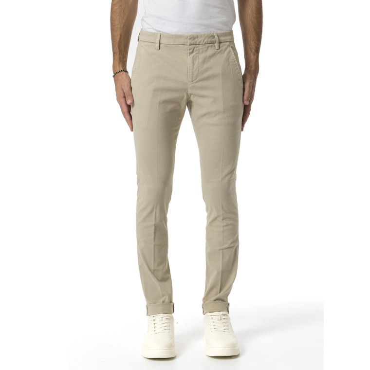 Pantalone Gaubert Dondup in gabardine stretch