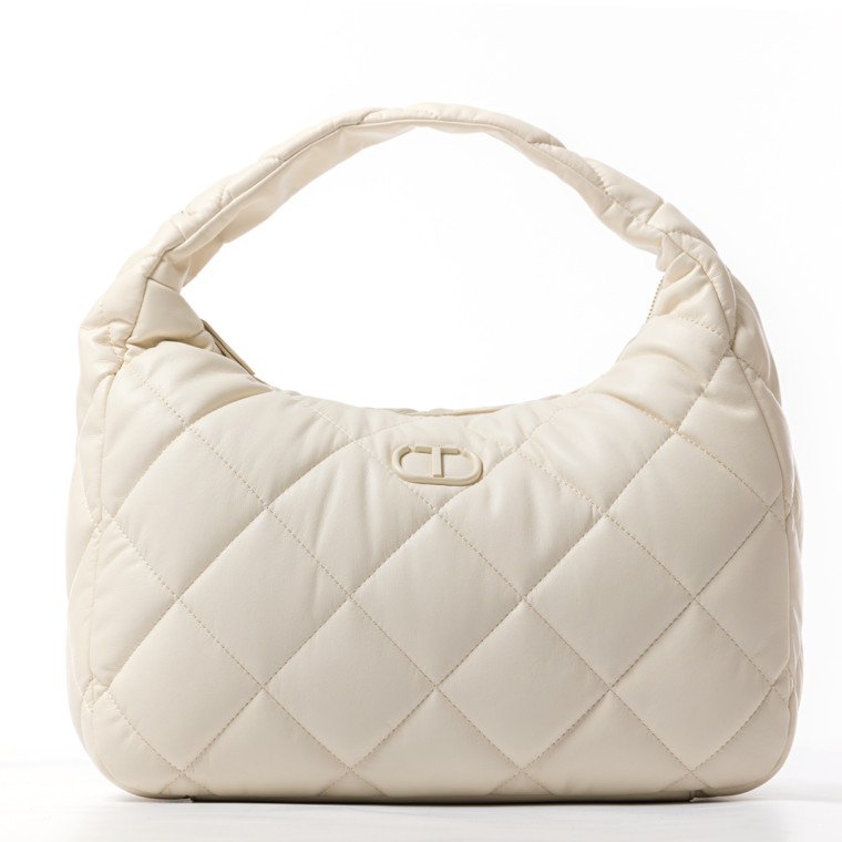 Borsa hobo grande quilted imbottita Twinset