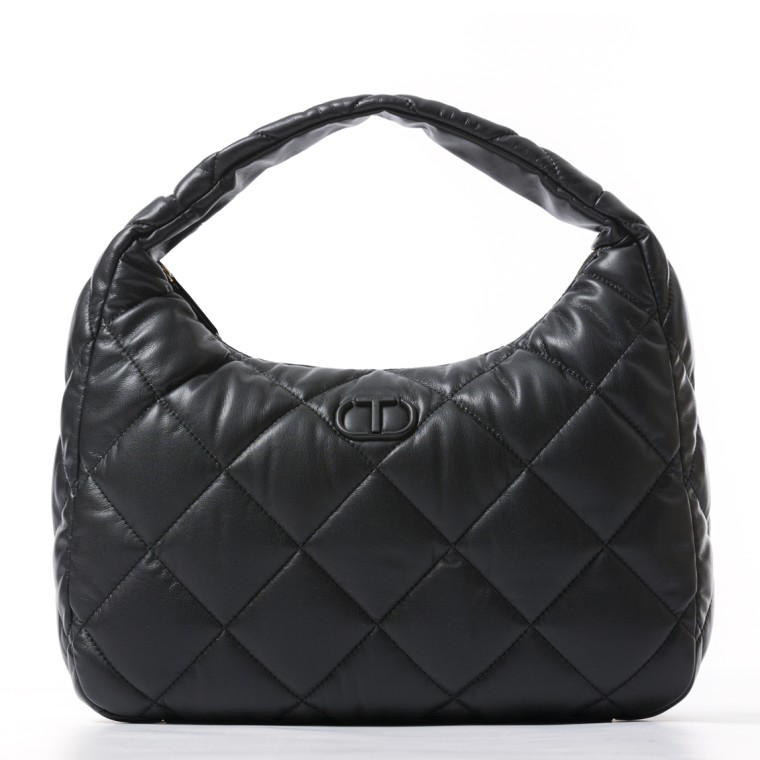 Borsa hobo grande quilted imbottita Twinset