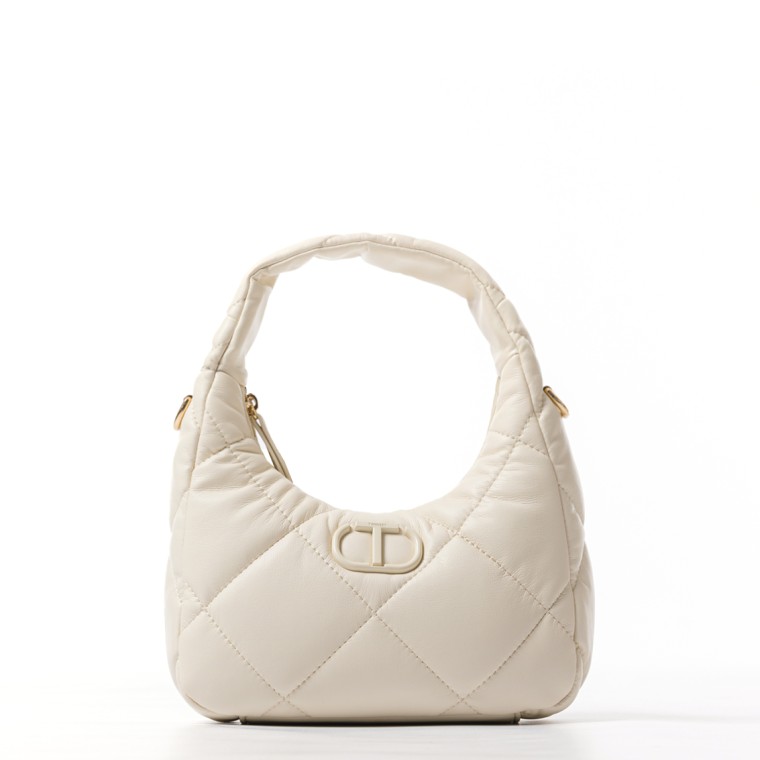 Borsa hobo piccola quilted imbottita Twinset