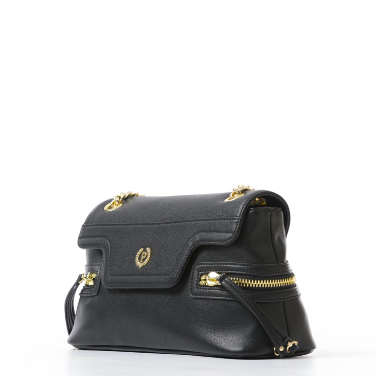 Borsa a spalla Zipper Pollini