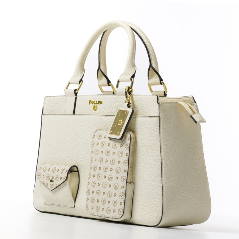 Borsa con doppio manico Ecletic Pollini