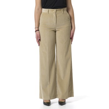 Pantaloni Wide Leg in velluto Tania Weekend Max Mara