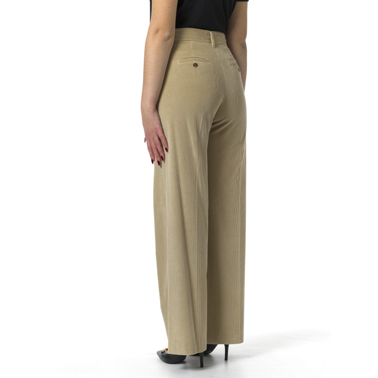 Pantaloni Wide Leg in velluto Tania Weekend Max Mara