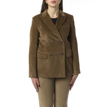 Blazer doppiopetto in velluto Katanga Weekend Max Mara