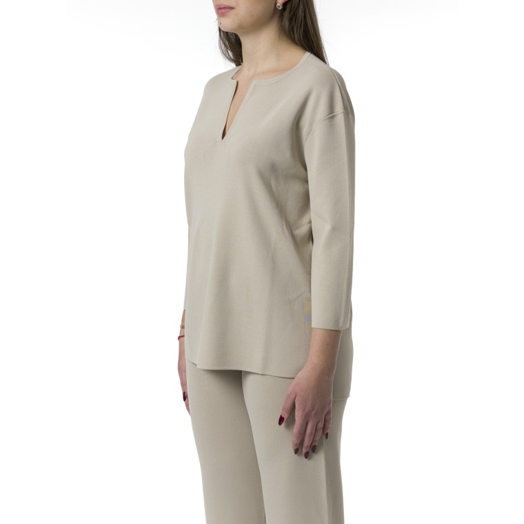 Maglia in viscosa crêpe Sottile Max Mara Leisure