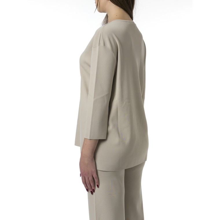 Maglia in viscosa crêpe Sottile Max Mara Leisure