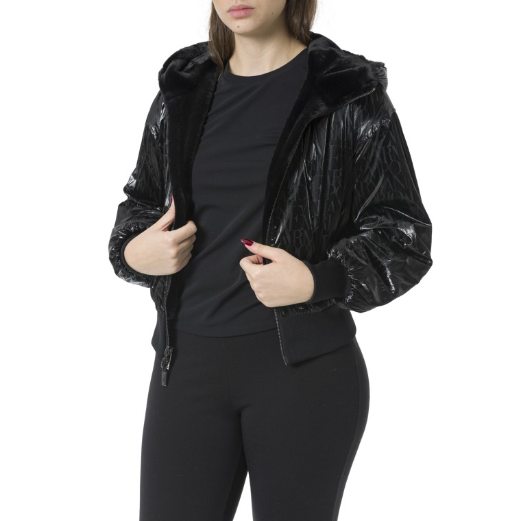 Blouson reversibile con cappuccio Emporio Armani