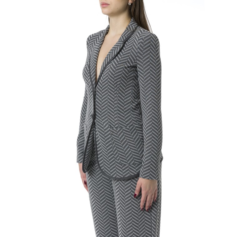 Blazer monopetto Emporio Armani