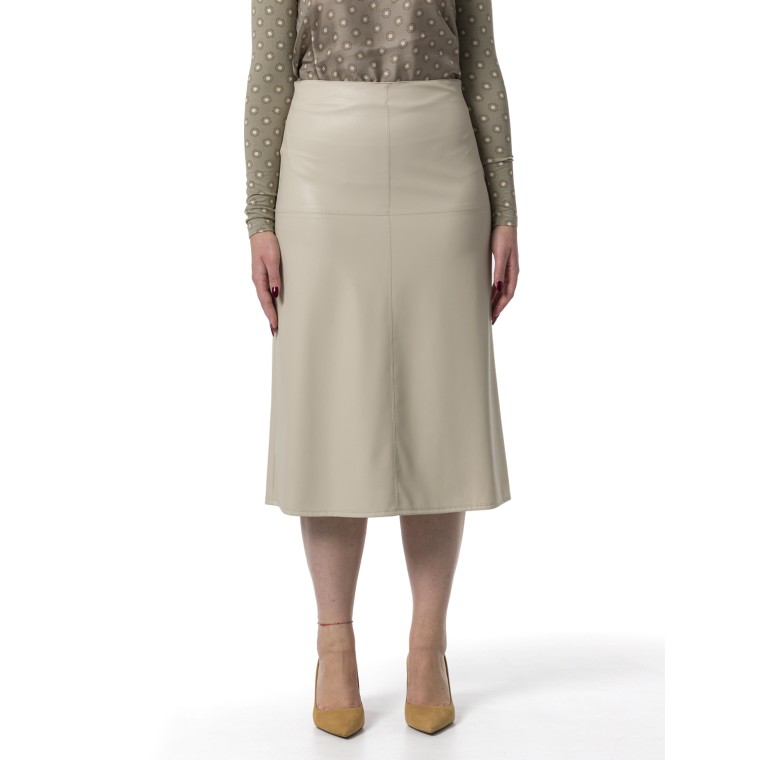 Gonna midi in jersey spalmato Scilli Max Mara Leisure