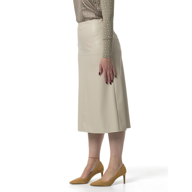 Gonna midi in jersey spalmato Scilli Max Mara Leisure