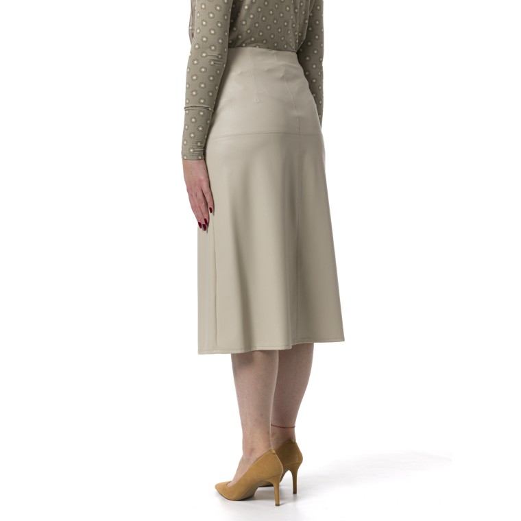 Gonna midi in jersey spalmato Scilli Max Mara Leisure