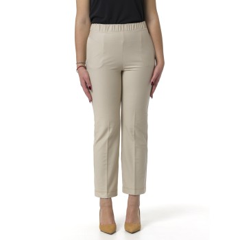 Pantaloni in jersey effetto denim Quiete Max Mara Leisure