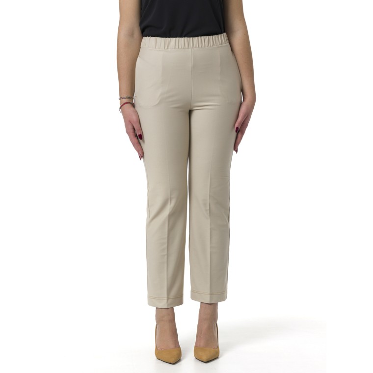 Pantaloni in jersey effetto denim Quiete Max Mara Leisure