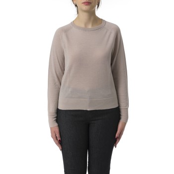 Maglia girocollo Quarry Max Mara Leisure in filato di lana