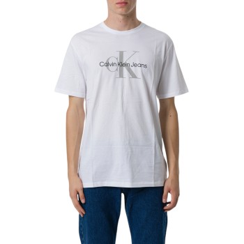 T-shirt con monogramma Calvin Klein