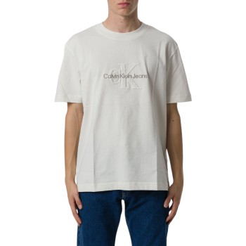 T-shirt Calvin Klein Jeans con monogramma in ciniglia