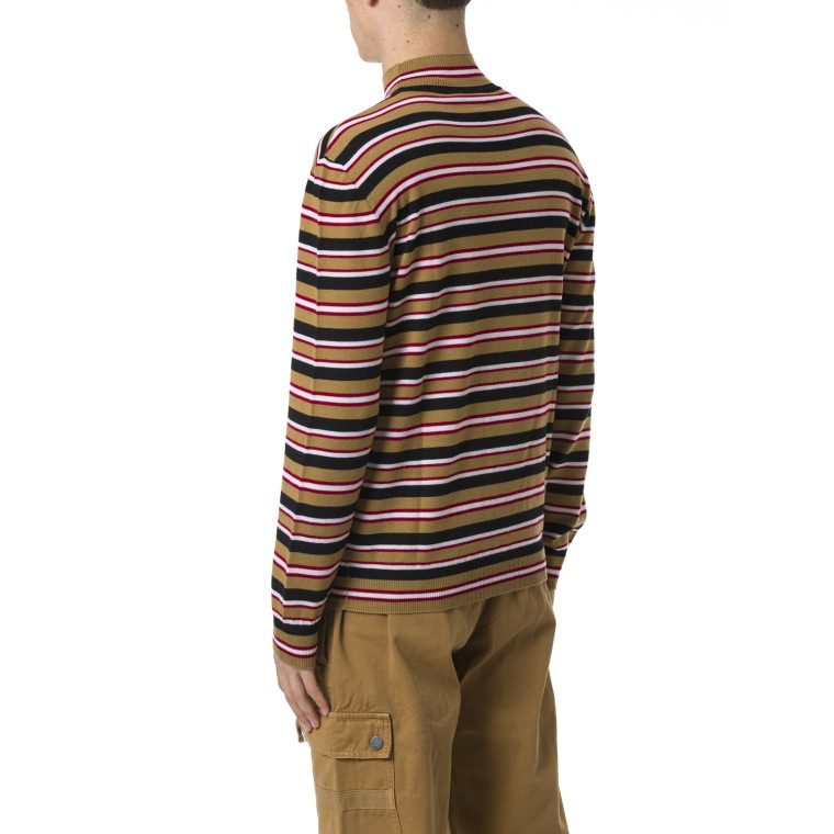 Maglia con collo alto Stripes Moschino Couture