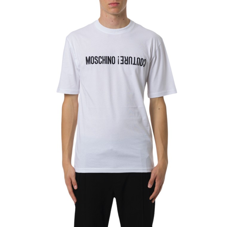 T-shirt con logo Moschino Couture