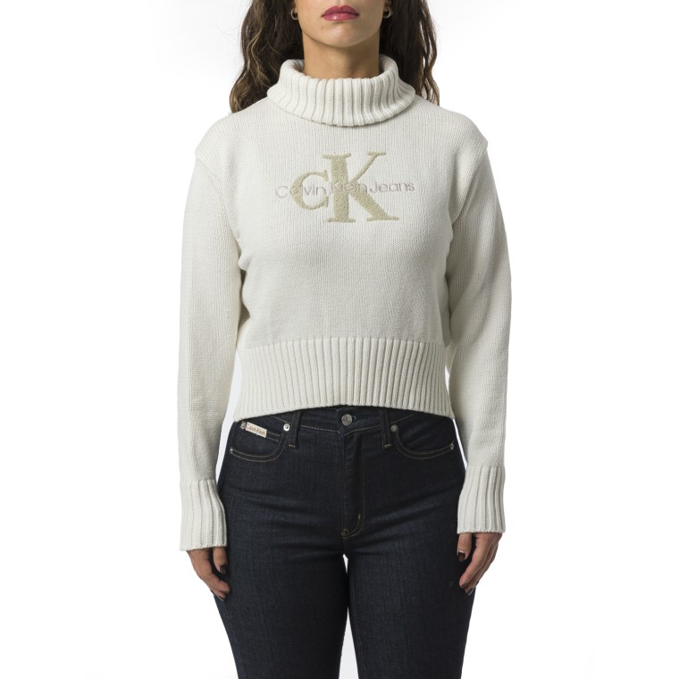 Maglione a collo alto Calvin Klein Jeans